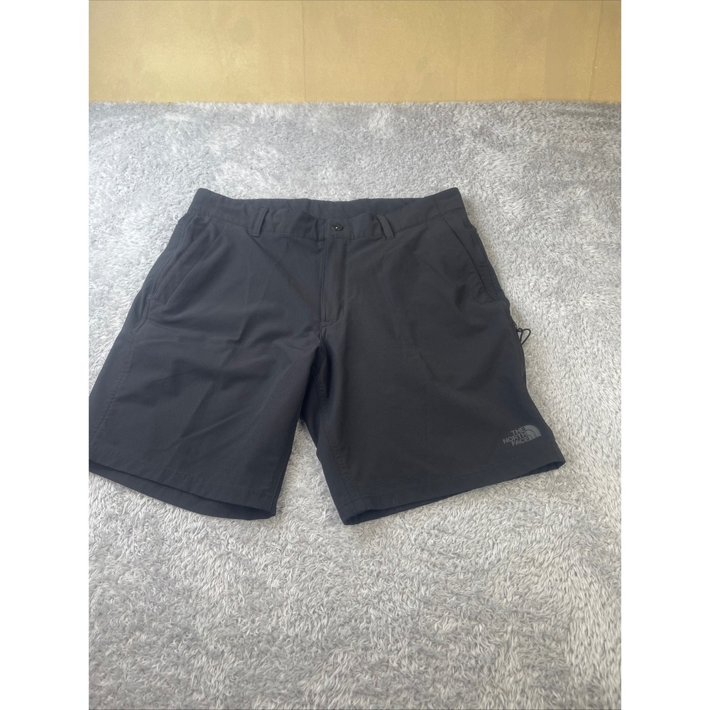 The North Face Shorts Mens 36 Black 9" Inseam Flashdry Zip Pocket Outdoor Hiking